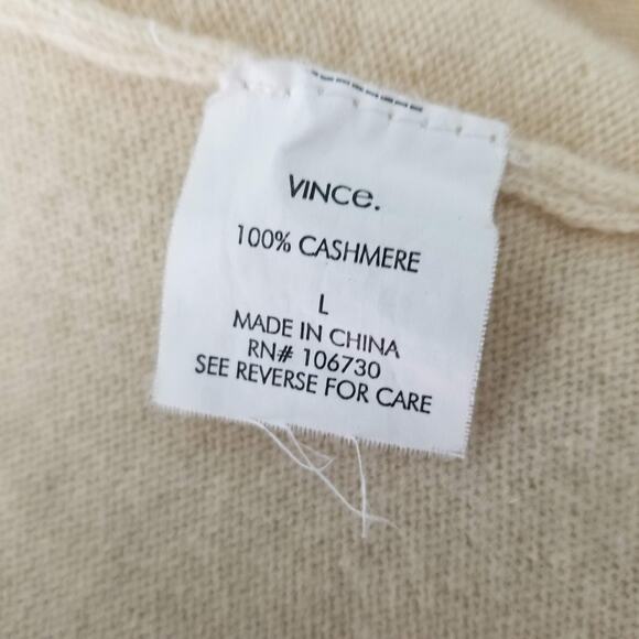 Vince Cashmere Cardigan  Women's  Lightweight Open Front  - Size S - Picture 5 of 6